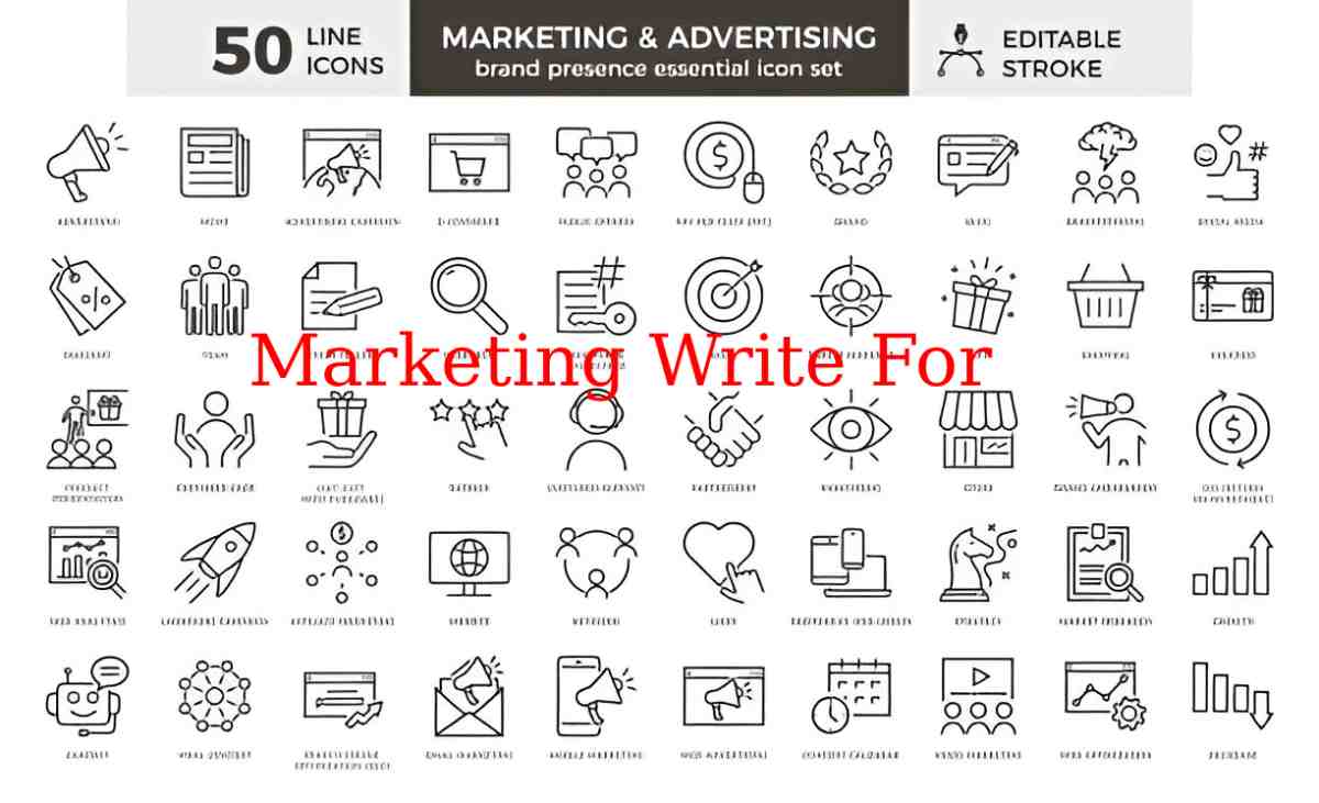 Marketing Write For Us